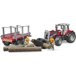 Bruder Massey Ferguson 7480 mit Frontlader