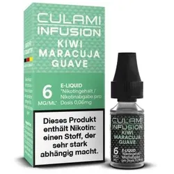 Culami Infusion Kiwi Maracuja Guave NicSalt Liquid 6 mg / 10ml