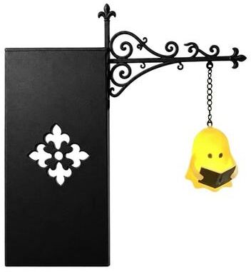 Uplift Picks Mini Library Lantern Bookshelf Lamp For Cozy Reading Nook Decor c (without Base)