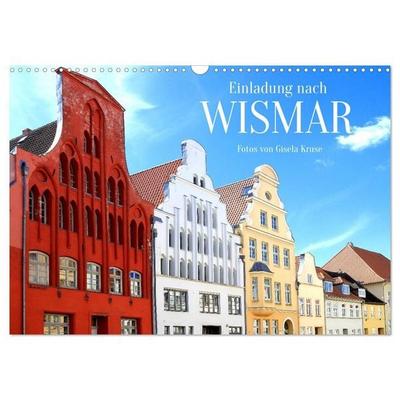 Einladung nach Wismar (Wandkalender 2027 DIN A3 quer), CALVENDO Monatskalender