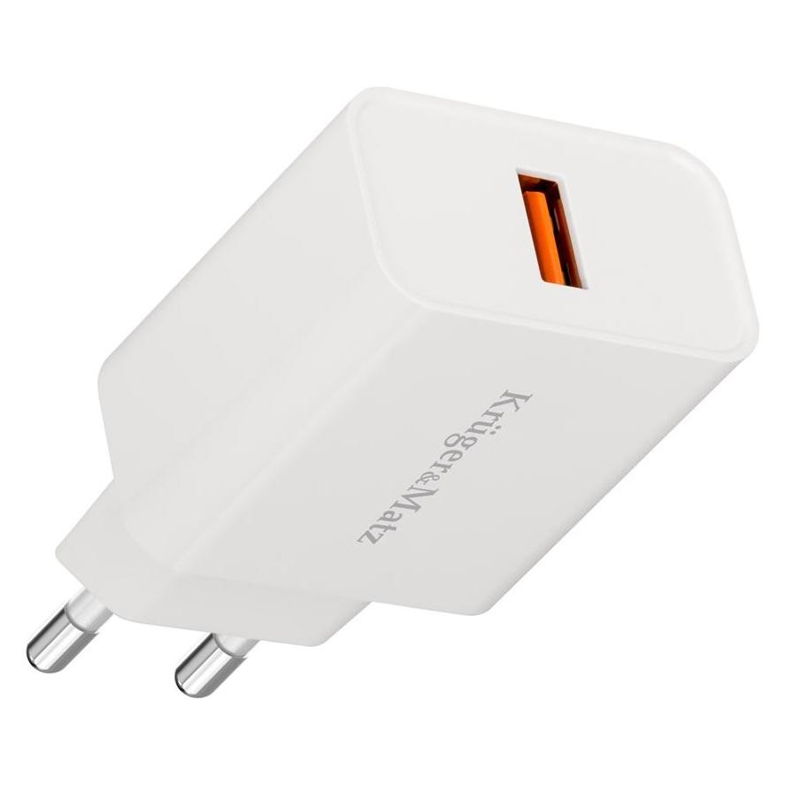 Krüger&Matz Kruger&Matz Netzladegerät mit Quick Charge Funktion 18W (KM0851)