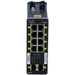 Cisco IE-1000 GUI BASED L2 POE SWITC (8 Ports), Netzwerk Switch, Schwarz