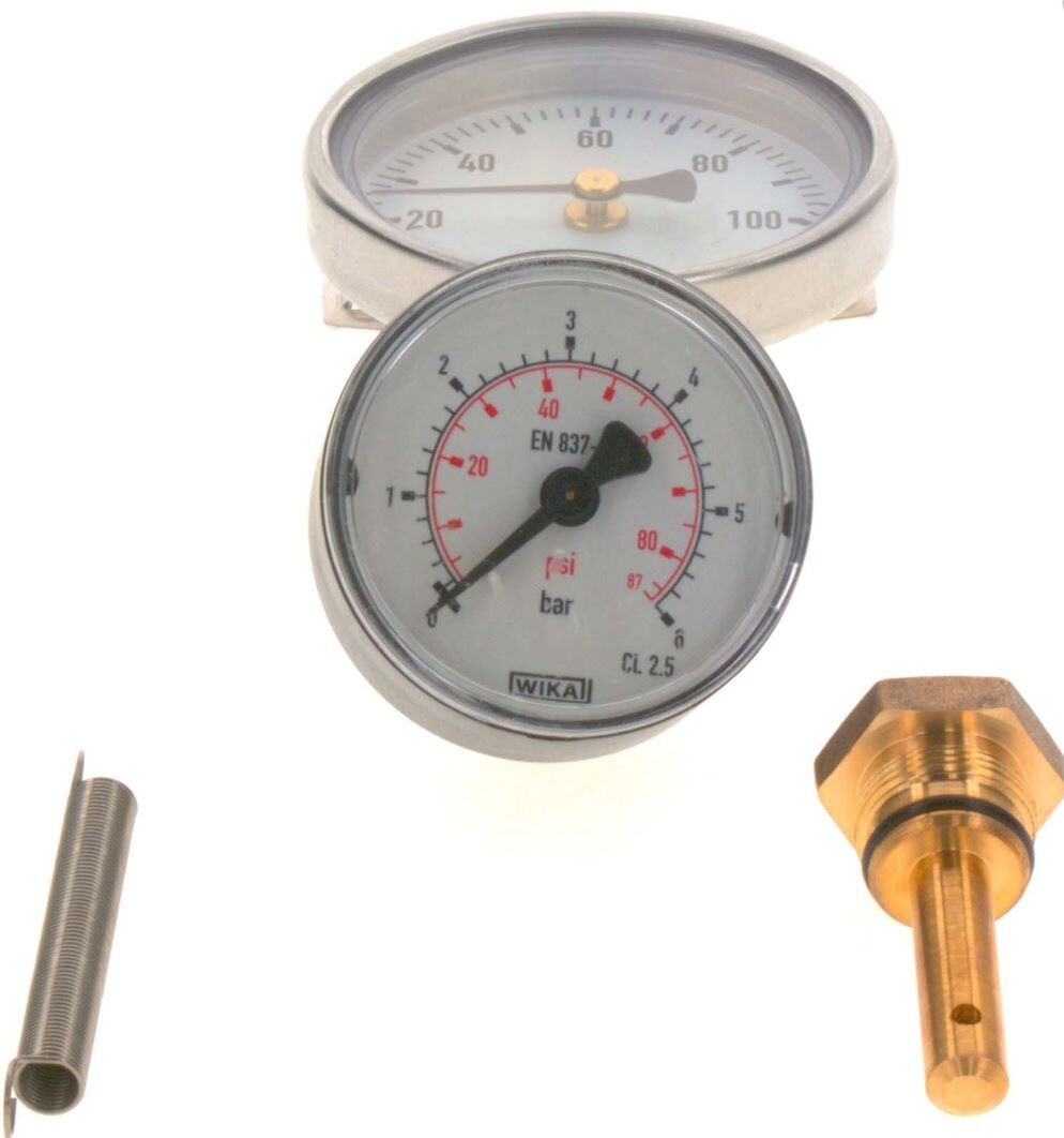Thermomanomètre Bosch 7100148 complet avec joint torique