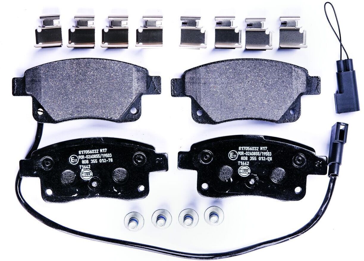 HELLA 8DB 355 012-781 Brake pad set