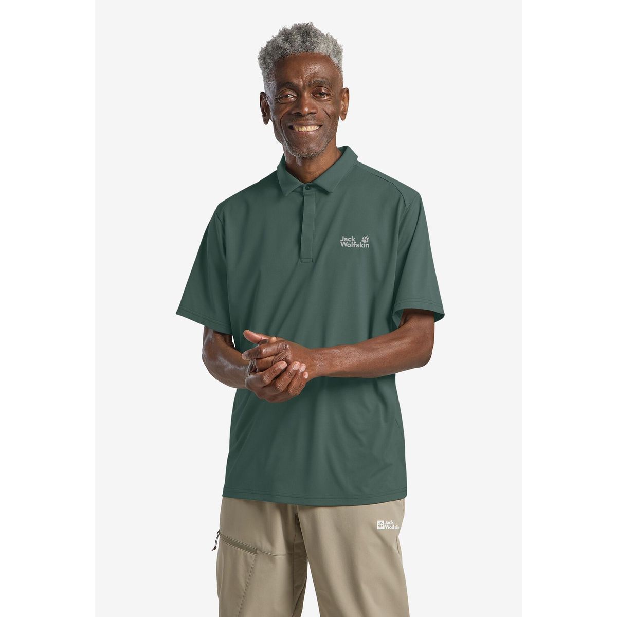 Jack Wolfskin Delgami Polo M sago palm (E0271) M 1809801_E0271_A08