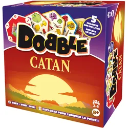 Asmodée Dobble Catan (Französisch, Niederländisch, 2 - 6 Spieler)