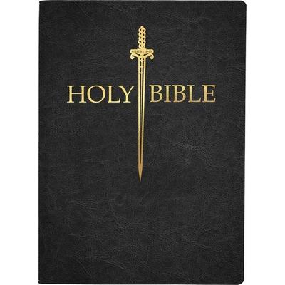KJV Sword Bible, Large Print, Black Genuine Leather, Thumb Index, Gebundene Ausgabe von Whitaker House, Whitaker House