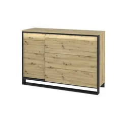 Sideboard  Quorn , holzfarben , Maße (cm): B: 130 H: 91 T: 41.0