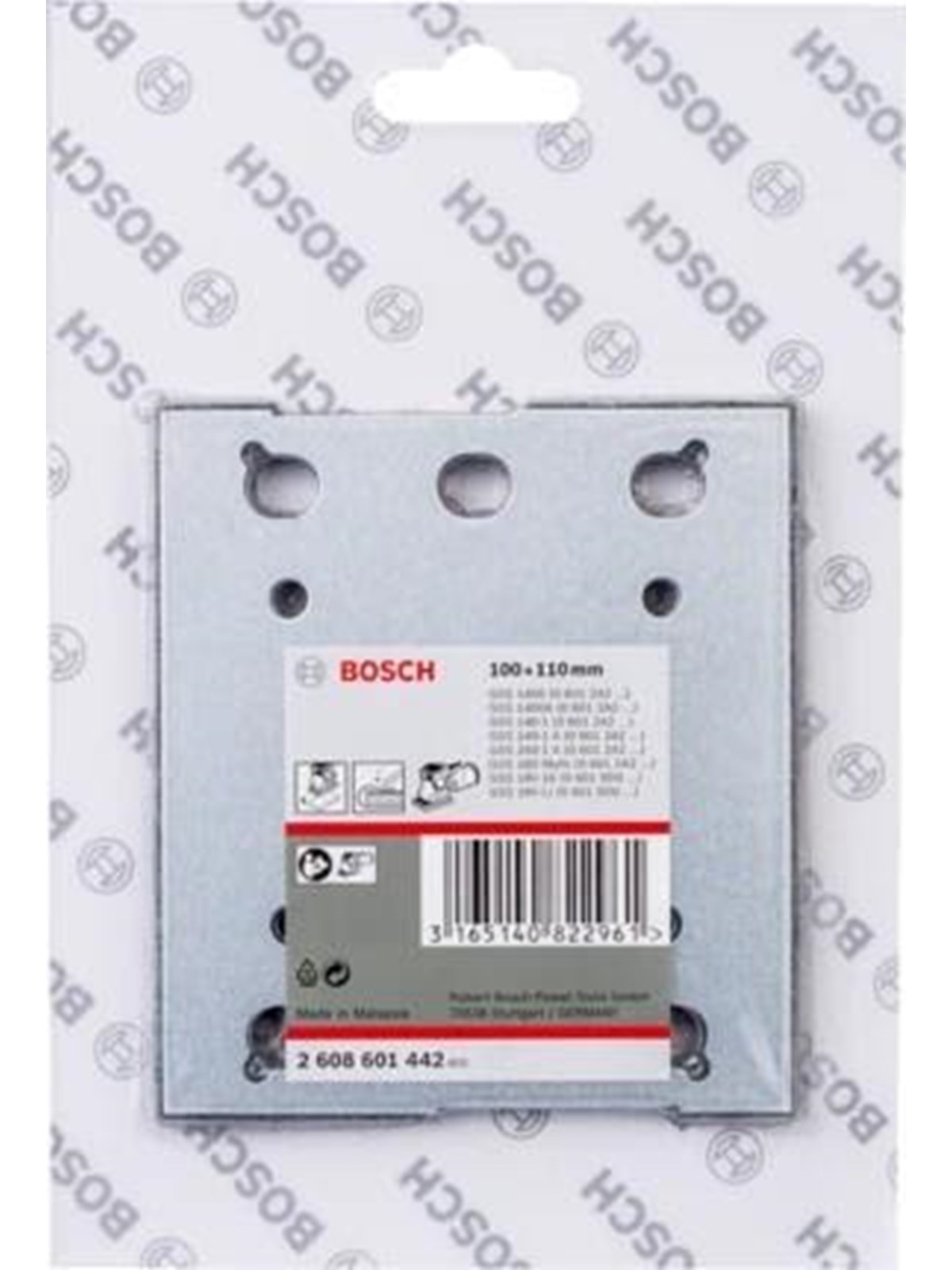 Bosch 2 608 601 442 Sanding Pad