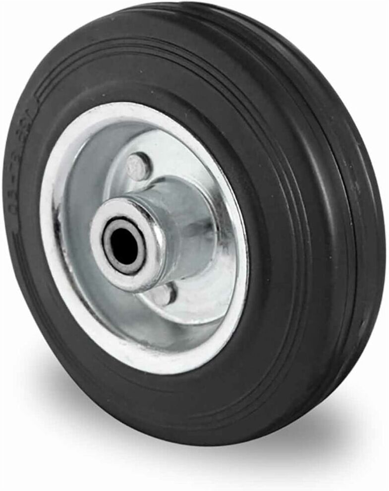 CASCOO Rad ø 125 mm Serie SWS4 Rollenlager aus Kunststoff für Möbel, 125SWS4R0N)