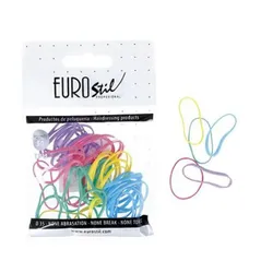 Eurostil Cabello Bolsa De Gomas Colores 50un