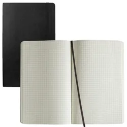 MOLESKINE Classic Collection flexibler Einband Notizbuch ca. DIN A5 kariert, 192 Seiten