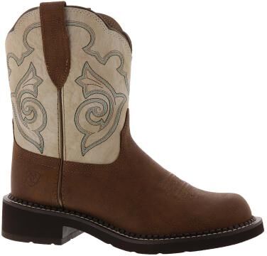 Ariat Fatbaby Heritage - Womens 7.5 Tan Boot Medium
