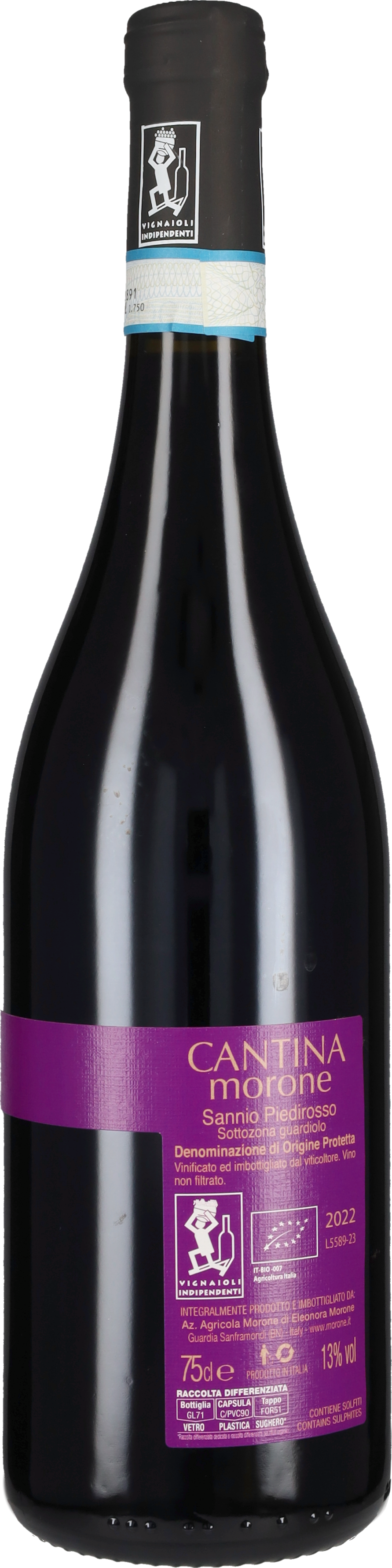 Piedirosso 'Fiori di Galiano' Cantina Morone 2022