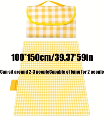 Inspire Curations 200x200cm Waterproof Portable Camping Picnic Mat 150 200cm