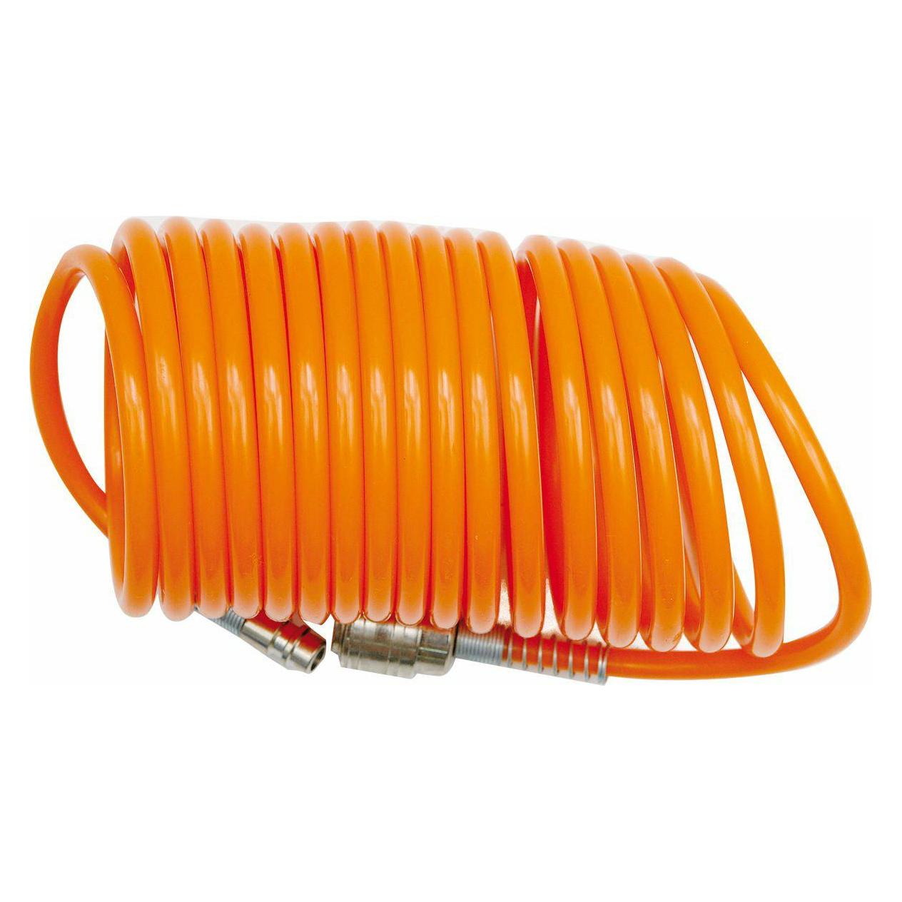 Toya PU SPIRAL TUBE W.RAPID COUPLING 5M 5x8 (81500)