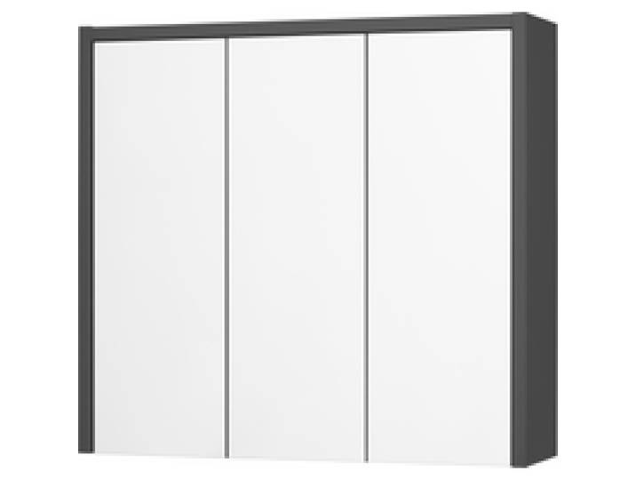 LIVARNO HOME Armoire de toilette OSLO, 65 x 60 x 17 cm, noir