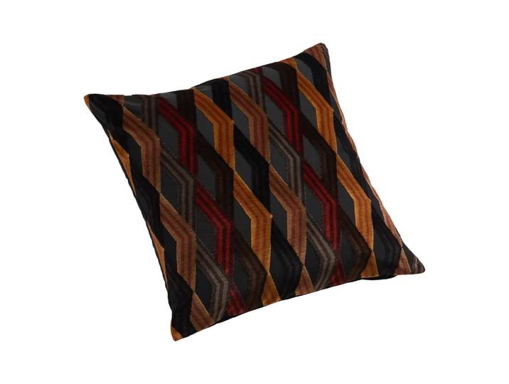 Zierkissen Zenon, Edition, braun/terracotta, Polyester