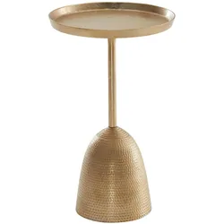 Wohnling, Couchtisch + Beistelltisch, Gold (33 x 53 cm)