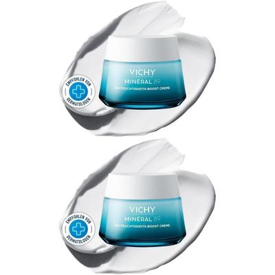 Vichy Mineral 89 72h Creme leicht mit Duft 2x 2x50 ml