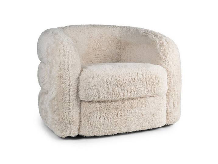 VIVENTE Möbel Loungesessel DUFFY im Bunny-Stoff Loundge-Sessel MODERN und EXCLUSIV