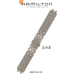 Hamilton - Jazzmaster Band-set Edelstahl H695.324.100 - silber