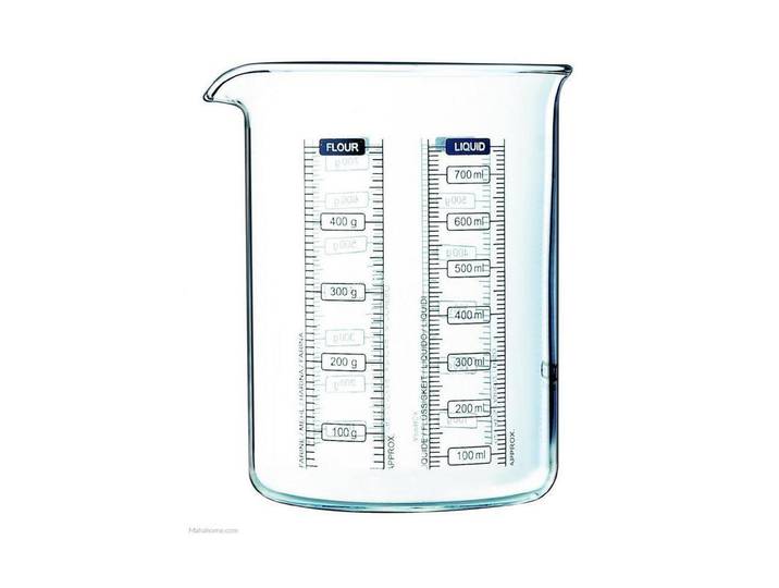 Messbecher PYREX, transparent, Borosilikatglas, Messbecher, Messbecher