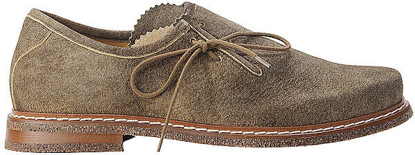 DIRNDL & BUA Trachtenschuhe - Haferlschuhe ANTIKBOCK olive   41 1/3 41 1/3