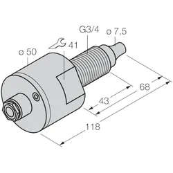 Turck Eintauchsensor FCS-GL3/4A4-NAEX0