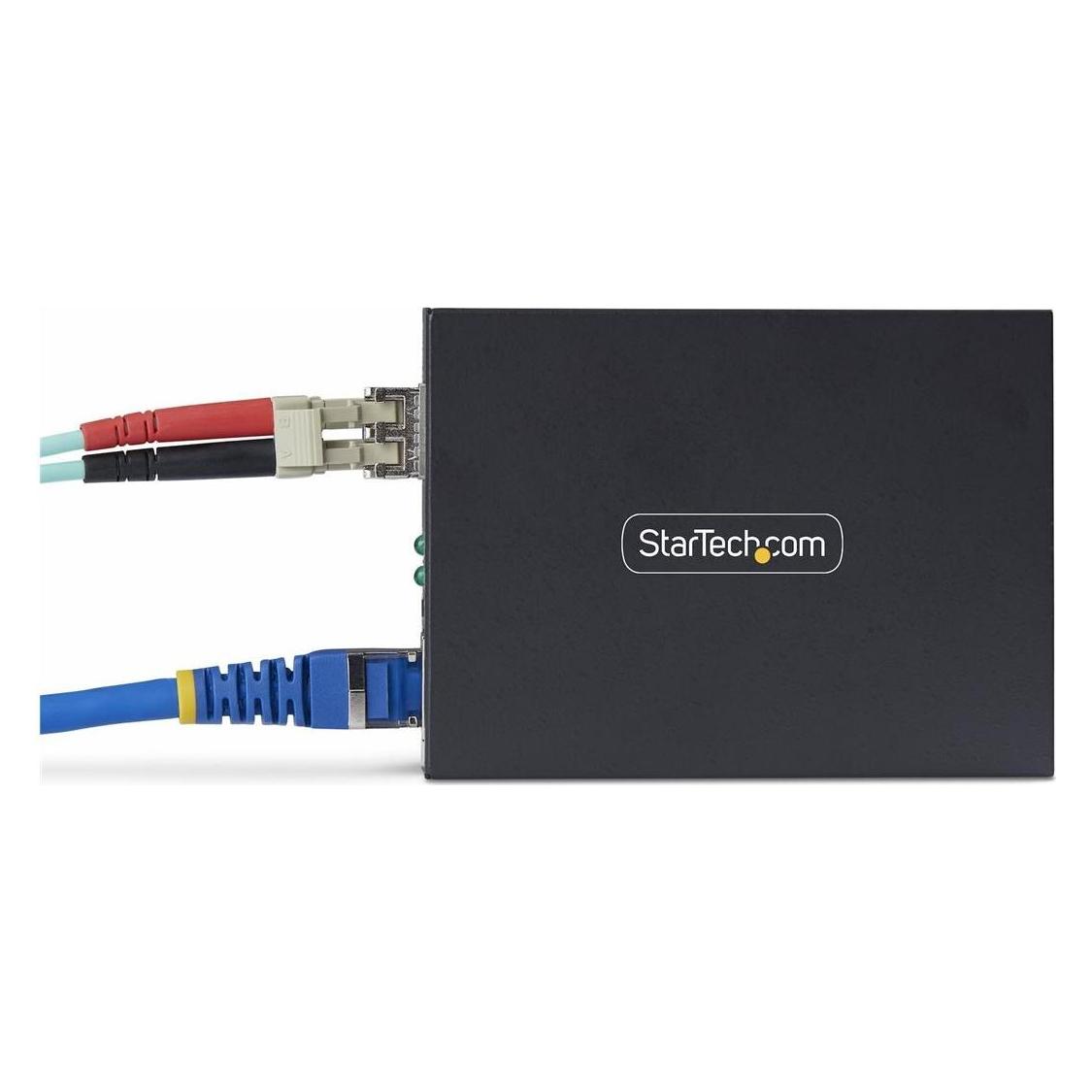 StarTech Sm Lc Fiber Media Converter. Nms In Accs (MCM1110SMLC40)