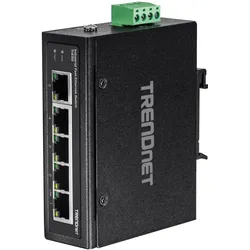 Trendnet Wechseln Sie TI-E50 (5 Ports), Netzwerk Switch, Schwarz