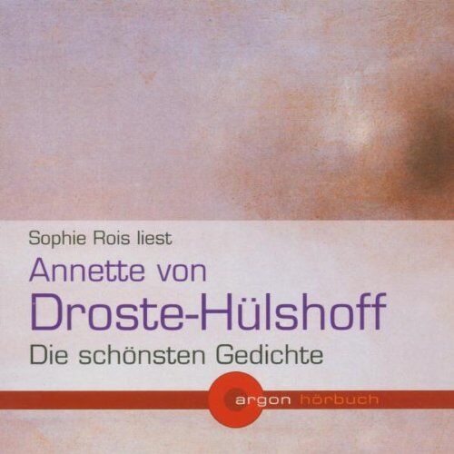 Sophie Rois liest Annette von Droste-Hülshoff - Preis vom 19.10.2026 19:33:35 h