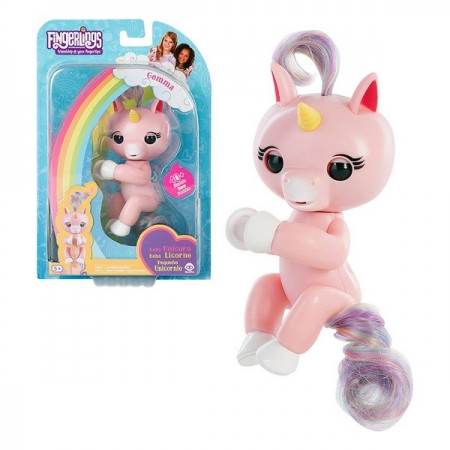 Evolution Figur Unicorn Gemma Fingerlings Rosa
