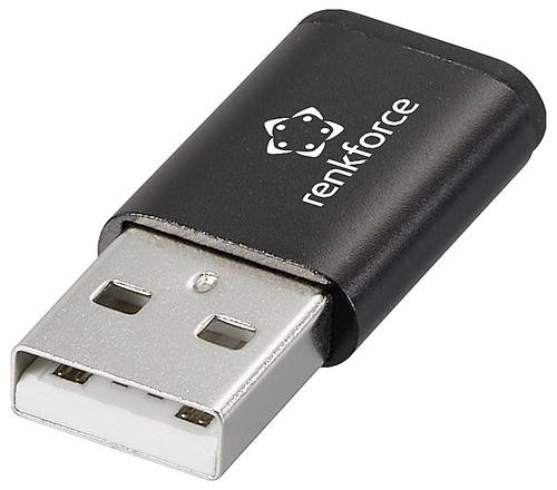 Renkforce USB Datenblocker Adapter [1x USB-A Stecker - 1x USB-C Buchse] RF-6615904
