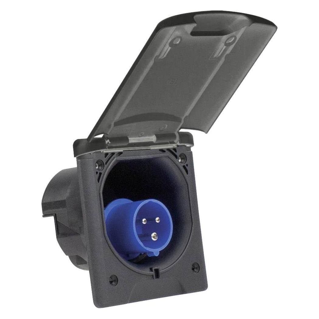 As - Schwabe CEE Caravan-Einspeisungsstecker (CEE 16/3) (62472)