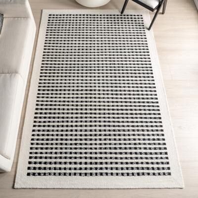 Nuloom Adahlia Checkered Wool Area Rug