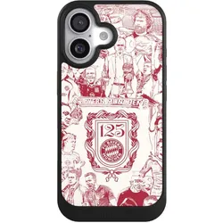 Nivocase Hülle für Apple iPhone 17 Handyhülle NIVOcore Case Schwarz FC Bayern München Offizielles (Apple iPhone 17), Smartphone Hülle, Schwarz