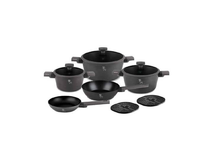 Berlinger Haus Antracit Collection Kochset 10 tlg.