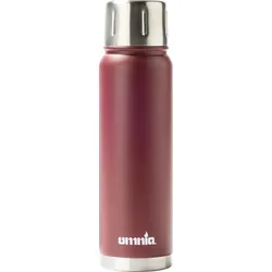 Omnia Insulated Drinks Bottle Isolierflasche Edelstahl 750 ml Burgunder