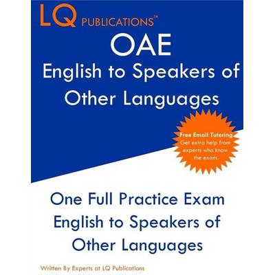 OAE English to Speakers of Other Languages, Taschenbuch von Lq Publications, LQ Pubications, 978-1-64926-371-1