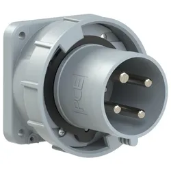 PCE 634-1 CEE-Anbaugerätestecker gerade 63A 4p 1h IP67 POWER TWIST 6341