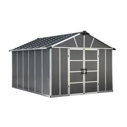 Palram - Canopia  Yukon 3.3 x 4 Gerätehaus, anthrazit