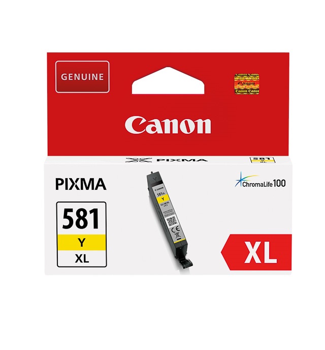 Canon Drucker Patrone CLI-581XL yellow Original Yellow (2051C001)