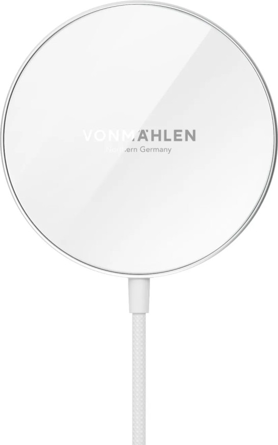 Vonmählen Aura Mini magnetische draadloze oplaadpad wit