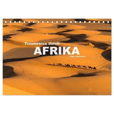 Traumreise durch Afrika (Tischkalender 2026 DIN A5 quer), CALVENDO Monatskalender