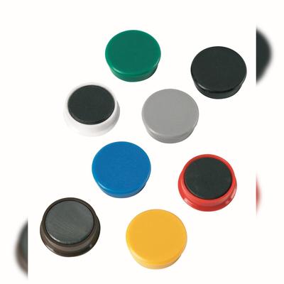 Alco Haftmagnet 13,5mm Ø 38mm weiß 10 Stück