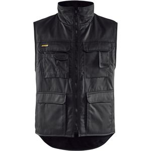 Blakläder Arbeitsweste Winterweste, gefüttert, schwarz, Größe 3XL