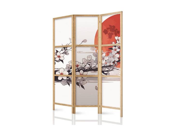 framed concept Paravent, Raumteiler Holz Japan, 135x172 & 225x172 cm, einseitig