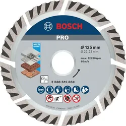 BOSCH PRO Multi Material Diamant-Trennscheiben 125x22,23mm 10 St.