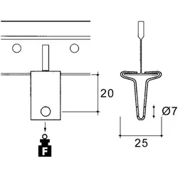 Niedax Akustikbaubefestigung LH-25W